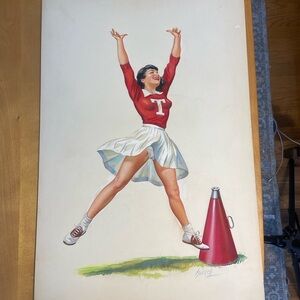 Original 1949 Joseph Hirsch Illustration – Signed (24 × 16 in.)